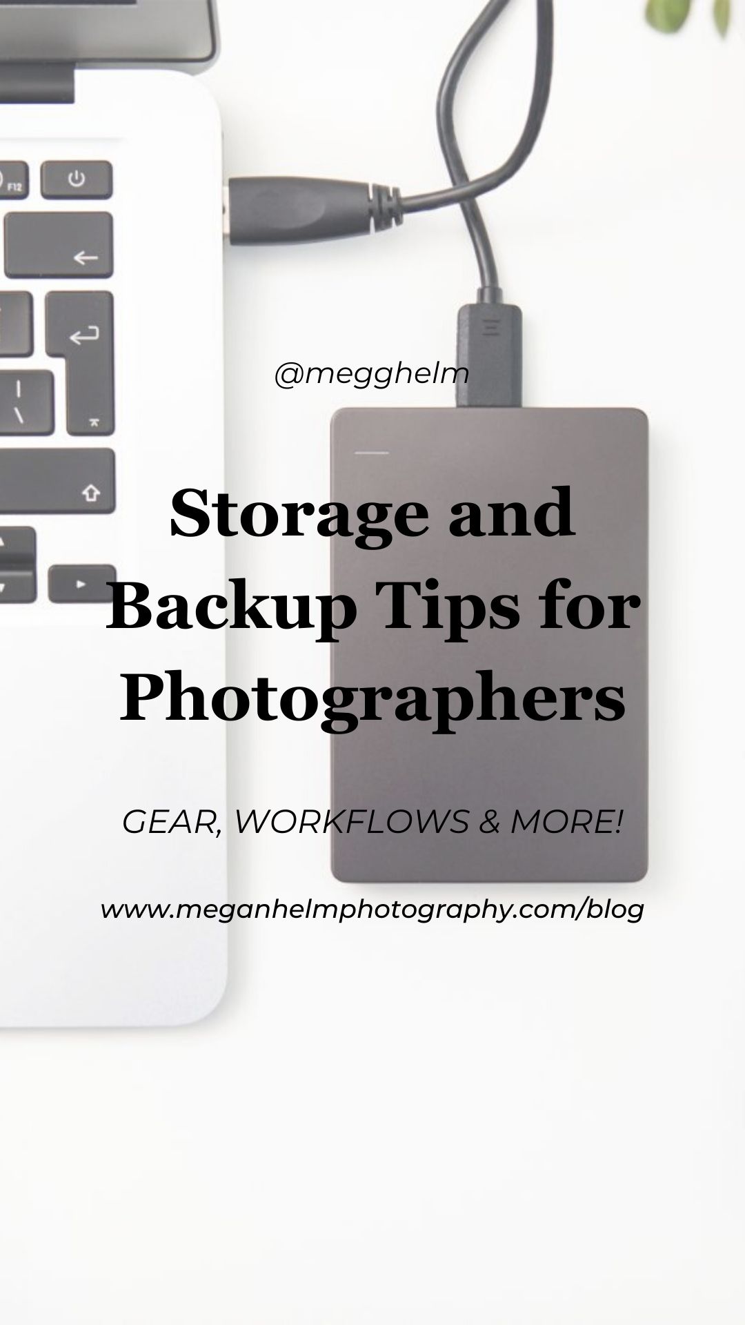 storage and backup tips for photographers