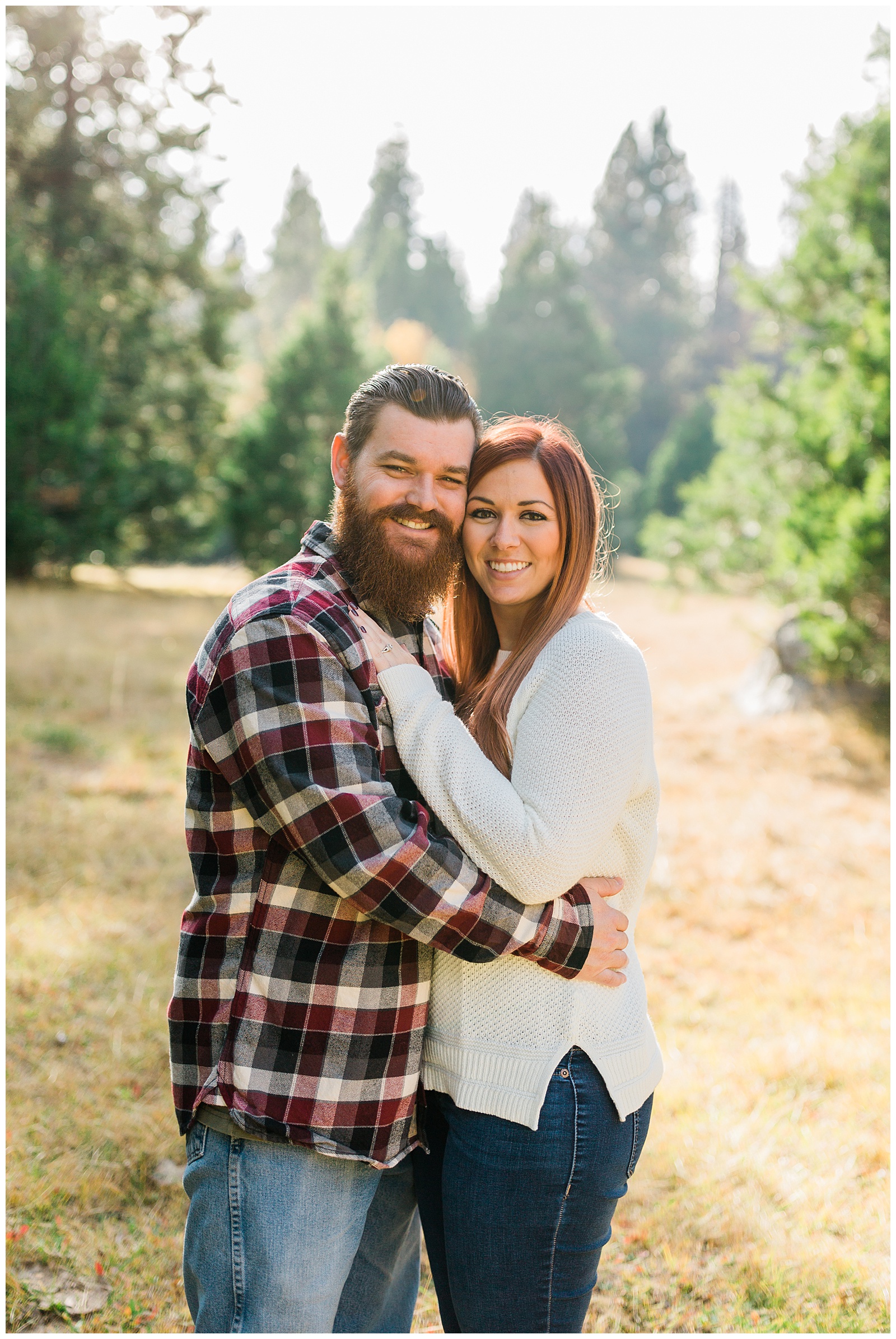 engagement photos in shaver lake ca