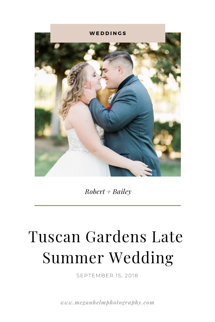 Tuscan Gardens Wedding