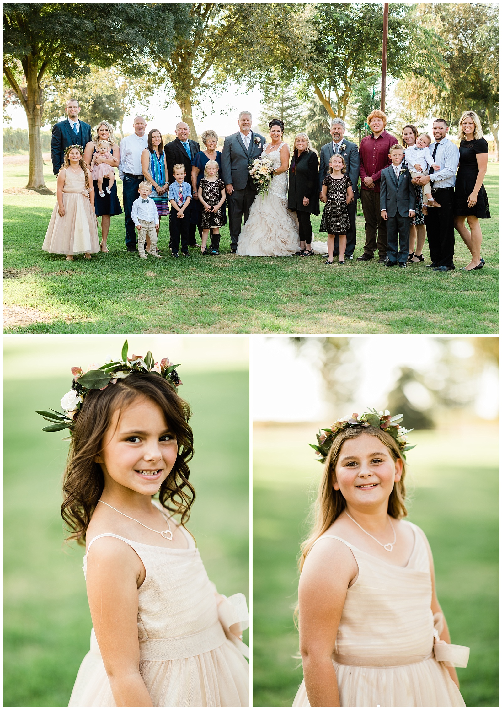 formal wedding family photos