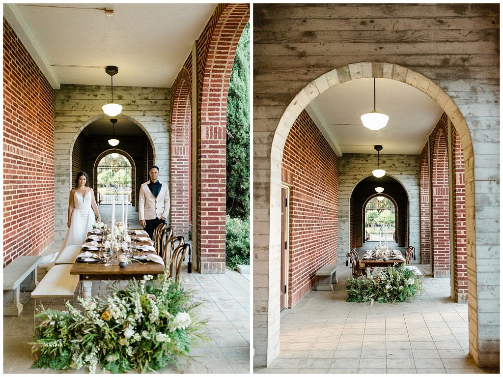 modern architectural wedding reception ideas