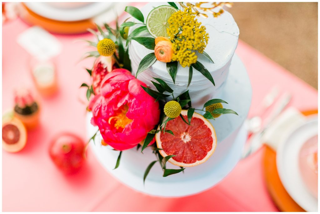 colorful wedding cake inspiration