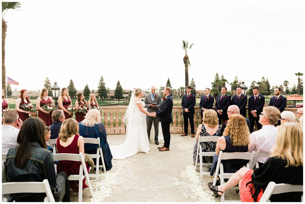 February wedding at Copper River Country Club