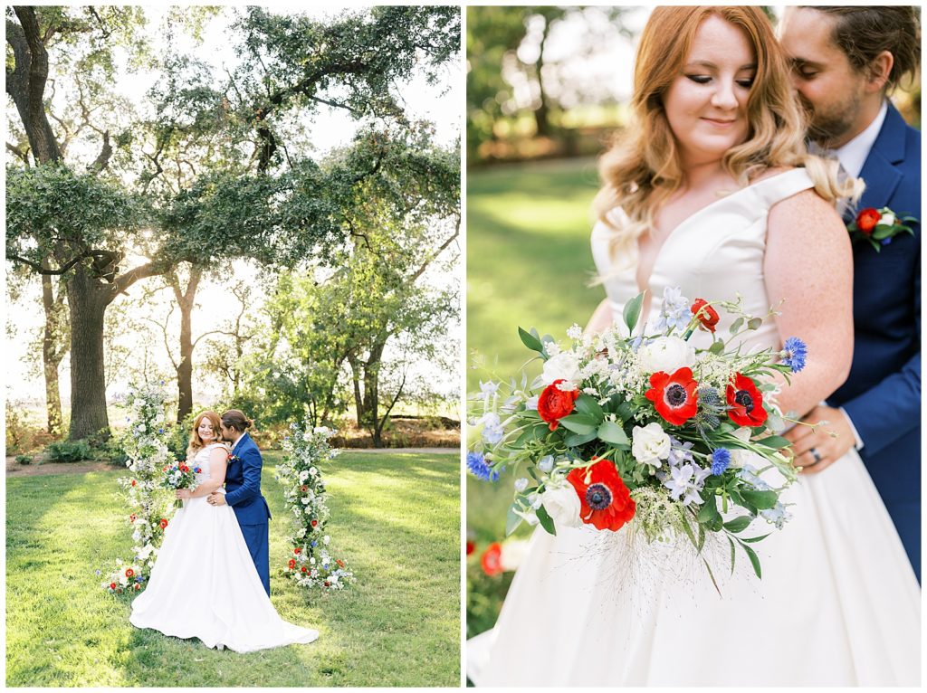 red white and blue wedding ideas for fourth of july wedding