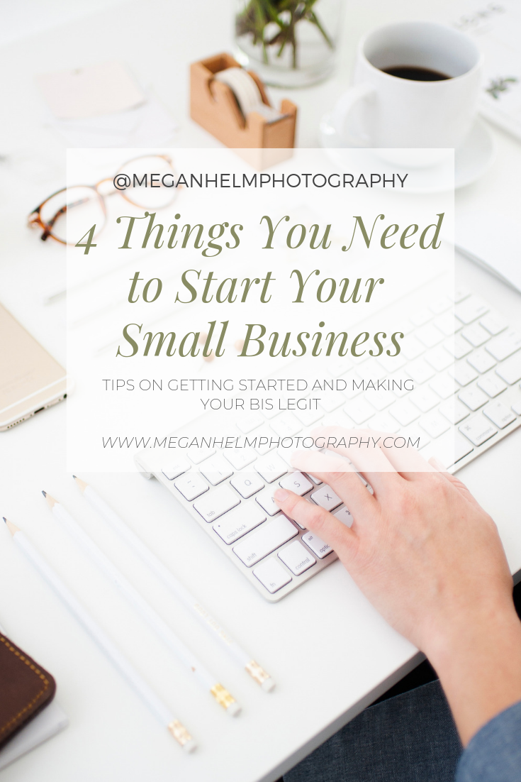4 things you need to start your small business