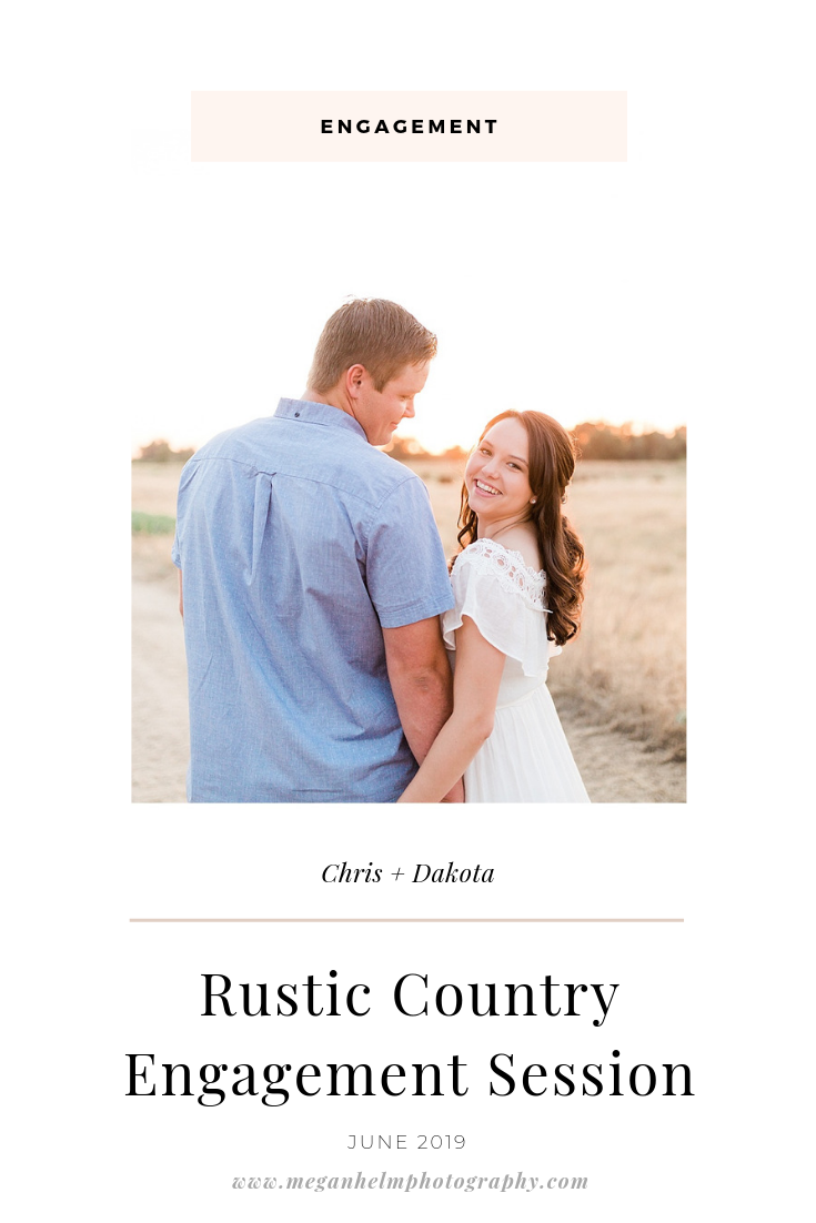 @megghelm rustic country engagement session blog cover