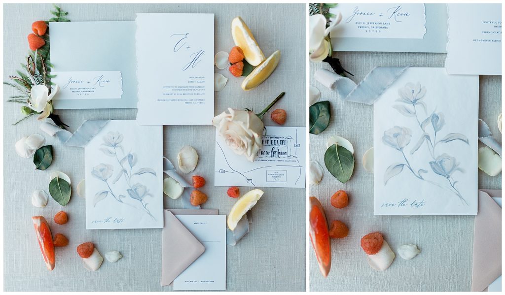 minimalistic wedding invitations by trademark inspired