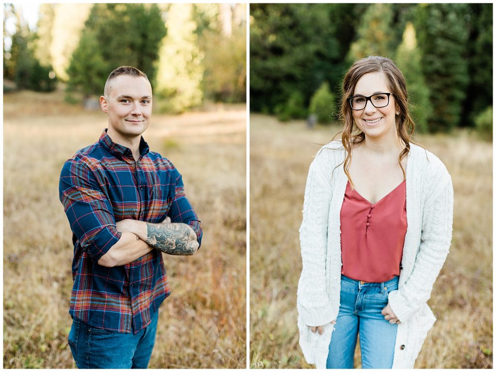 fall engagement photo outfit ideas for couples