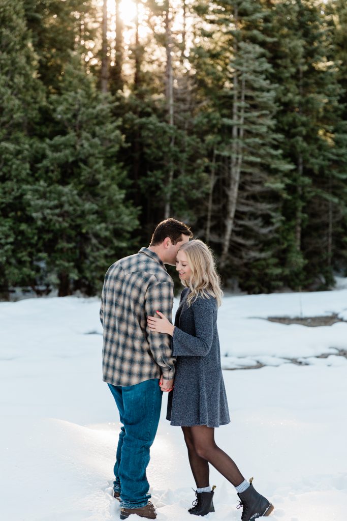 engagement outfit ideas in the snow