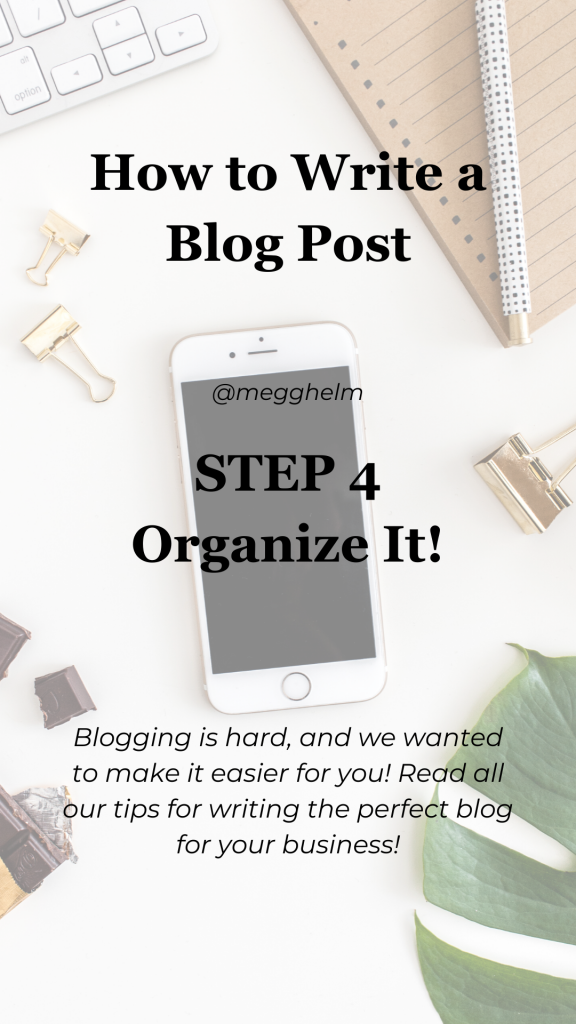 how to write a blog post - step 4