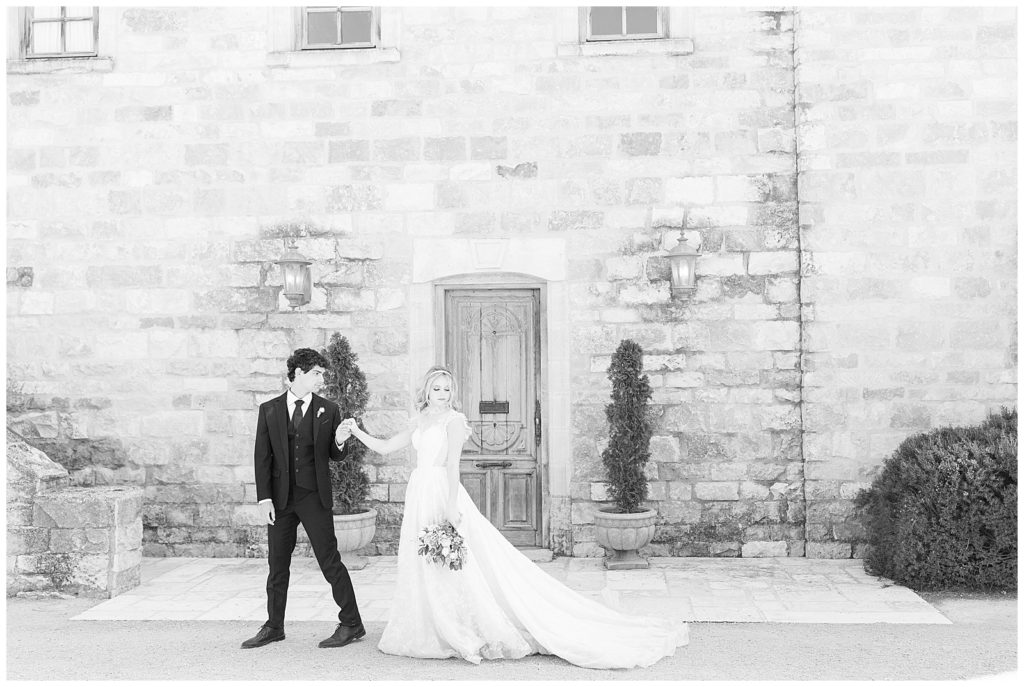 classic black and white wedding photos by fresno wedding photographer megan helm