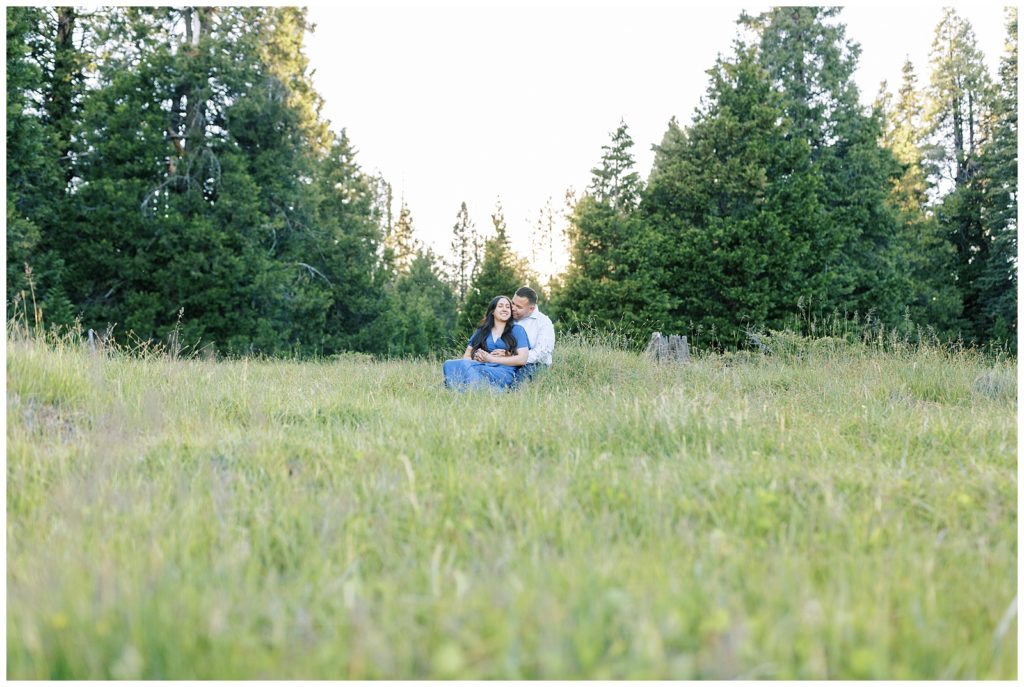 meadow engagement photo ideas by fresno wedding photographer megan helm