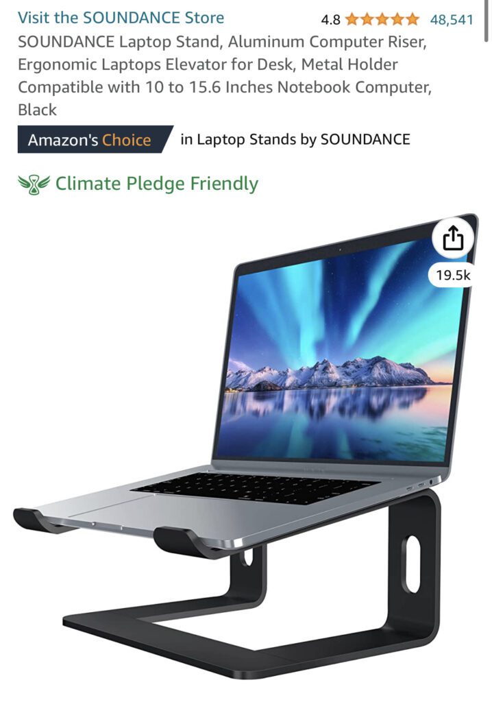 laptop desk stand